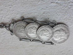 Monede vechi din argint foto