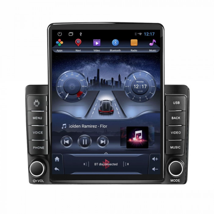 Navigatie dedicata cu Android Dacia Spring dupa 2020, 2GB RAM, Radio GPS Dual