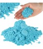 Nisip kinetic modelabil pentru copii, albastru, pachet 1 kg