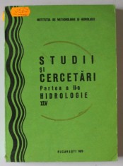 STUDII SI CERCETARI , PARTEA A -II -A HIDROLOGIE , VOLUMUL XLV , 1976