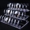 Suport expunere ceasuri 24 spatii acril transparent / negru WZ1666