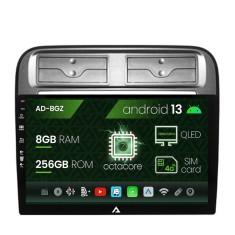 Navigatie Fiat Punto Linea (2007-2014), Android 13, Z-Octacore 8GB RAM + 256GB ROM, 9 Inch - AD-BGZ9008+AD-BGRKIT157