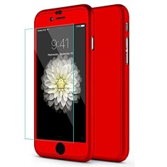 Husa MyStyle 360 grade fata-spate compatibila iPhone 7 Plus cu folie de protectie inclusa