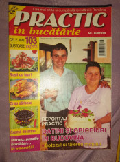 Revista Practic in bucatarie, numarul 8 din 2008 foto