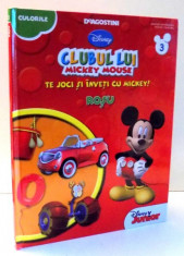 CLUBUL LUI MICKEY MOUSE , CULORILE , ROSU , 2013 foto