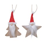 Cumpara ieftin Decoratiune - Santa Hat - Star, Tree - mai multe modele | Kaemingk