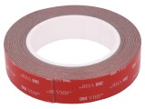 Bandă adezivă acrilică gri 25mm x 5m 3M VHB GPH