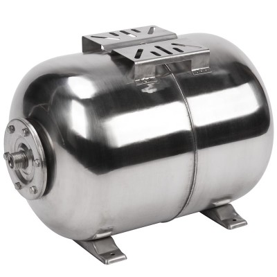 Vas expansiune Hidrofor 24 litri, Inox, 6 bar, rezervor tip butelie cu membrana inclusa foto