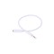 Cablu de prelungire jack audio de 3,5 mm tata la mamă-Lungime 1 Metru-Culoare Alb