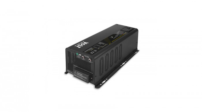 Volt Polska Power Sinus 2000 12/230V Convertizor de tensiune Inverter Convertizor de tensiune UPS &icirc;ncorporat Sursă de alimentare ne&icirc;ntreruptă (2000/60