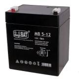 Cumpara ieftin Acumulator VRLA AGM Megabat MB5-12 fara intretinere 5Ah 12V. terminal