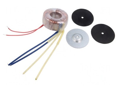 Transformator toroidal 30VA 230V 18V dublu 0,83A foto