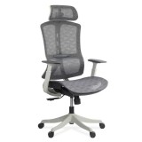 SCAUN DE BIROU ERGONOMIC CU TETIERA REGLABILA SYYT 9511 GRI