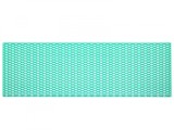 Grila/plasa tuning bara din plastic, 120X40 cm, Turcoaz, stil fagure