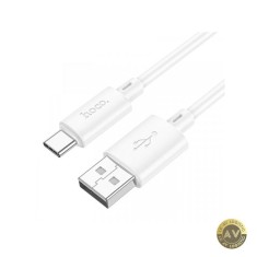Cablu Date si Incarcare USB-A - USB-C HOCO X88 18W 1m Alb
