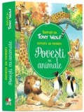 Cumpara ieftin Povesti cu animale. Cutiuta cu povesti/Tony Wolf