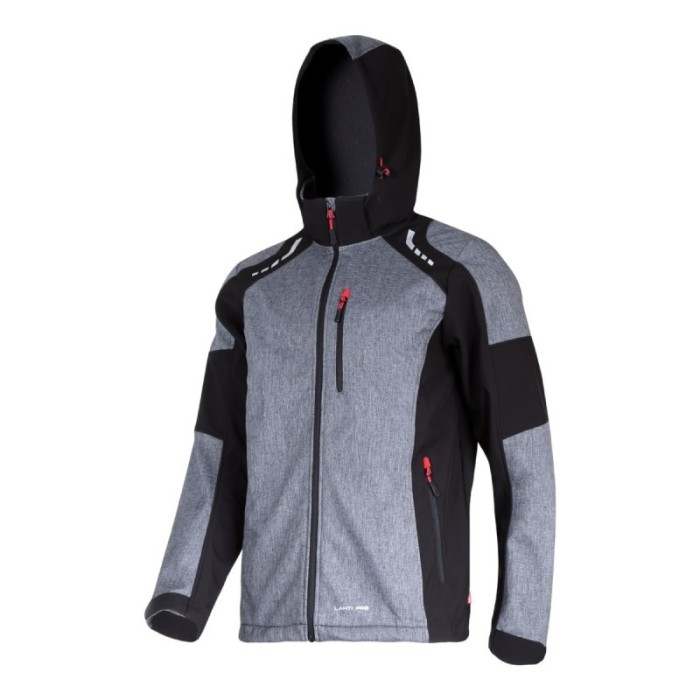 JACHETA IMPRIMEU REFLECTORIZANT ELASTICA CU GLUGA - 2XL