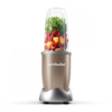 Blender nutribullet Pro 900 NB907CP, 900 W, Amestecare uniformă, Design simplu si compact, Usor de curatat, Fară BPA, Champagne