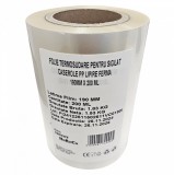 Folie termosudare pentru sigilat caserole PP, lipire ferma 190MM X 200 ML