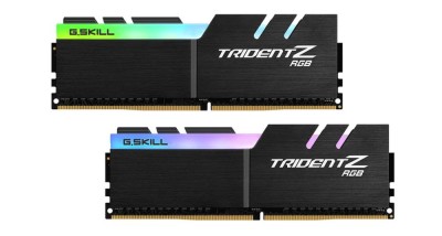 Memorie DDR G.Skill - gaming &amp;quot;Trident Z RGB&amp;quot; DDR4 16GB frecventa 3600 MHz, 8GB x 2 module, radiator,iluminare, latenta CL18, &amp;quot;F4-3600C18D-16GTZR&amp;quot; foto