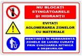 Semn pentru stingator si hidranti