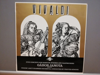 Vivaldi &amp;ndash; Five Concerti for Bassoon,String ( 1965/Hungaroton/Hungary) - VINIL/NM foto