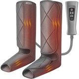 Aparat de masaj gambe si picioare cu compresie aer Renpho ALM071H, 5 moduri masaj, 3 intensitati, Incalzire, controler inclus, pentru circulatie si re
