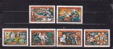 ROMANIA 1994 LP 1339 BASME POPULARE ROMANESTI SERIE MNH