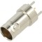 Conector BNC Mamă PCB PTFE Aurit 75&Omega;