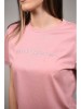 Tricou Dama CHANGE OFF Mentana, Bumbac, Talie Unica XS-M, Roz Prafuit. Tricou Casual Femei, Simplu, Modern