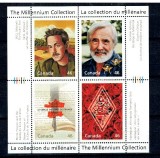 Cumpara ieftin Canada 1999 - Millennium, personalitati, bloc neuzat