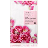 Mizon Joyful Time Rose mască textilă hidratantă pentru micsorarea porilor 23 g