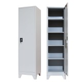 Cumpara ieftin Dulap metalic Koya gri deschis 50x45x190 cm