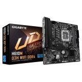 Placa de Baza Gigabyte H610M D3H WIFI, Socket 1700, DDR4, Micro-ATX, 2x M.2, 4x SATA