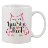 Cana alba personalizata &#039;You&#039;re a hoot&#039;, INOVATIX&reg;. 330ml, Oem
