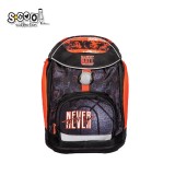 Ghiozdan anatomic NEVER GIVE UP, 41x28x21 cm &ndash; S-COOL