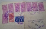 Contract &Icirc;nchiriere Sibiu 1940 &ndash; Raritate Filatelică: 11 Timbre Regale (Carol II &amp; Aviație)