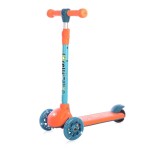 Cumpara ieftin Trotineta cu 3 roti, lumini, Lorelli Tamtam, Orange Ufo