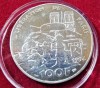 FRANTA 1994 - 100 FRANCS - 100 franci - Eliberarea Parisului - Argint (413), Europa