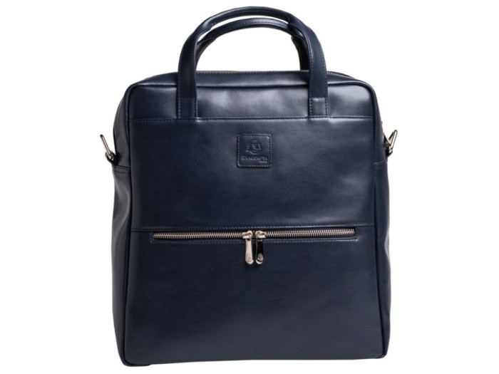 Rucsac din piele laptop 14 Exactive Lady Exacompta 17237E, bleumarin