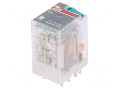 Releu Electromagnetic DPDT 125VDC 12A foto