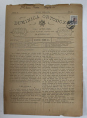 DUMINICA ORTODOXA , FOAIE SAPTAMANALA , ANUL II , NR. 10 , DUMINICA 3 NOIEMBRIE , 1919 foto