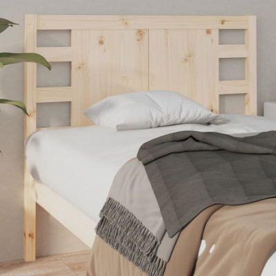 Tăblie de pat, 96x4x100 cm, lemn masiv de pin foto