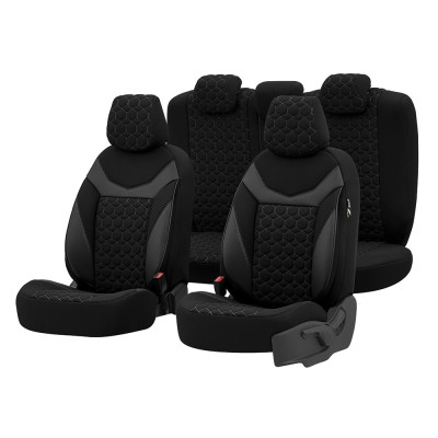 Set huse scaune compatibile VOLKSWAGEN Tiguan II 2016-2020 compatibile cu sistem AIRBAG foto
