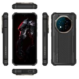 Cumpara ieftin Telefon Mobil Oukitel G6 Rugged, Negru, 4G, Ecran 6.52 HD+ 90Hz, 24GB RAM (8GB + 16GB extensibili), 256GB, Camera 64MP, Baterie 10600mAh, Android 16,