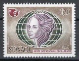 Monaco 1975 Mi 1181 MNH - Anul Internațional al Femeii, Nestampilat