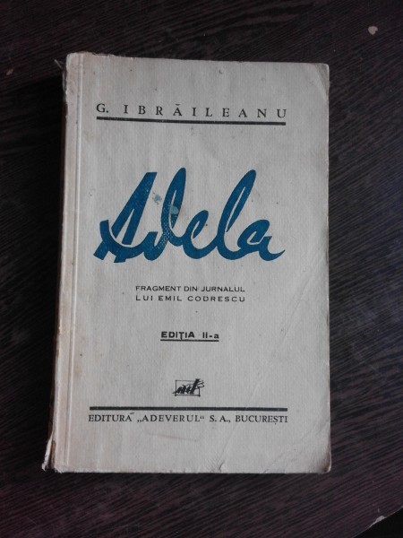 ADELA - G. IBRAILEANU