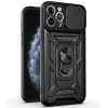 Husa Antisoc iPhone 11 Pro cu Protectie Camera Negru TCSS