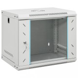 vidaXL Dulap de server montat pe perete, 9U, 19&quot; IP20, 53x40x45 cm