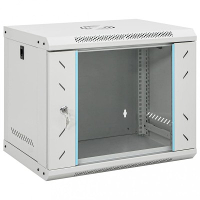 Dulap de server montat pe perete, 9U, 19&amp;quot; IP20, 53x40x45 cm foto